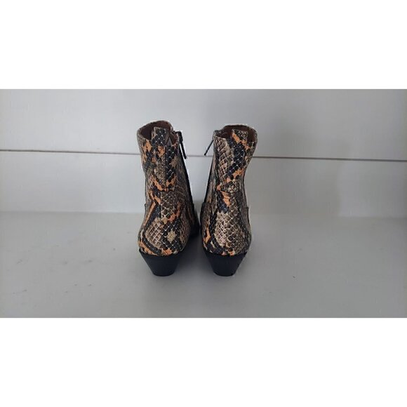 Circus NY by Sam Edelman Women's Snake Print Western Ankle Bootie/NWOB, Size 6M - Picture 7 of 12